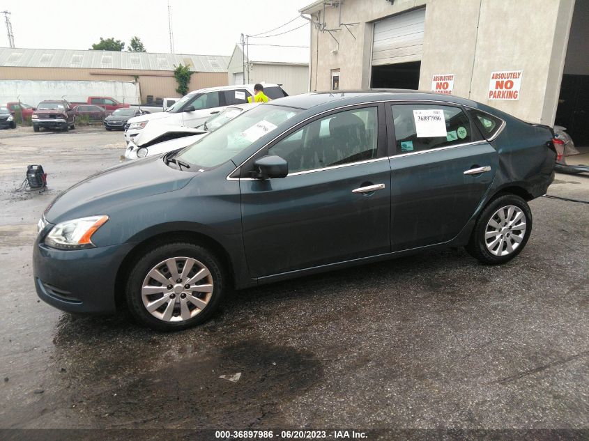 2014 NISSAN SENTRA S - 3N1AB7AP2EY246633