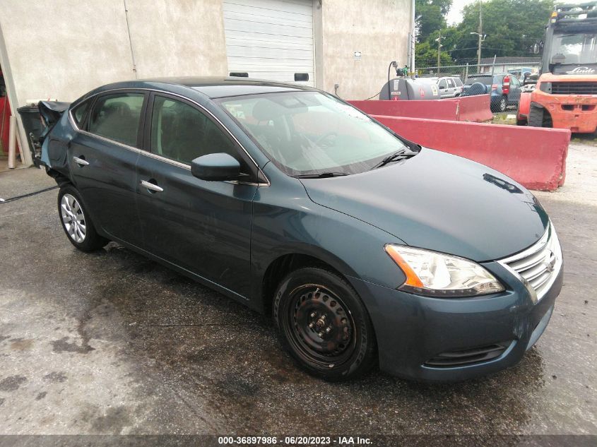 2014 NISSAN SENTRA S - 3N1AB7AP2EY246633