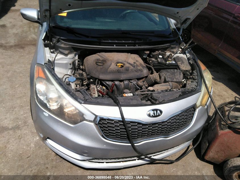 2015 KIA FORTE LX - KNAFX4A61F5310456