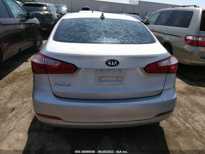 2015 KIA FORTE LX - KNAFX4A61F5310456