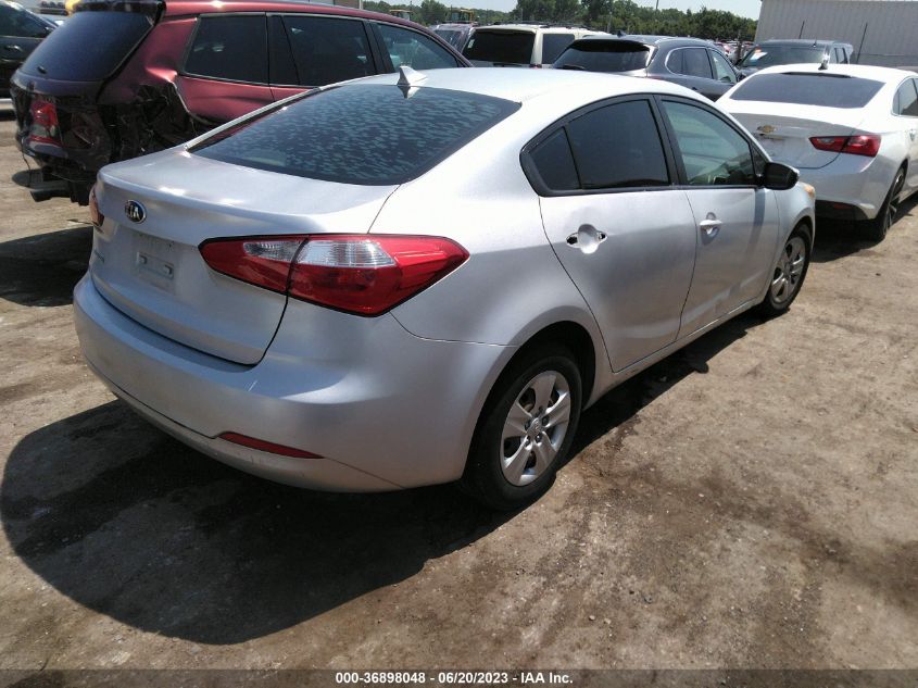 2015 KIA FORTE LX - KNAFX4A61F5310456