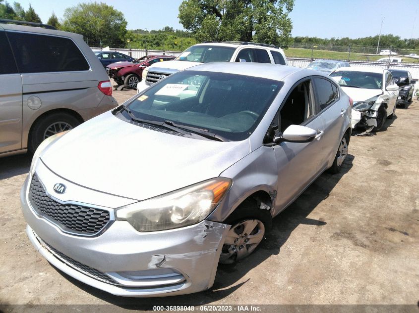 2015 KIA FORTE LX - KNAFX4A61F5310456