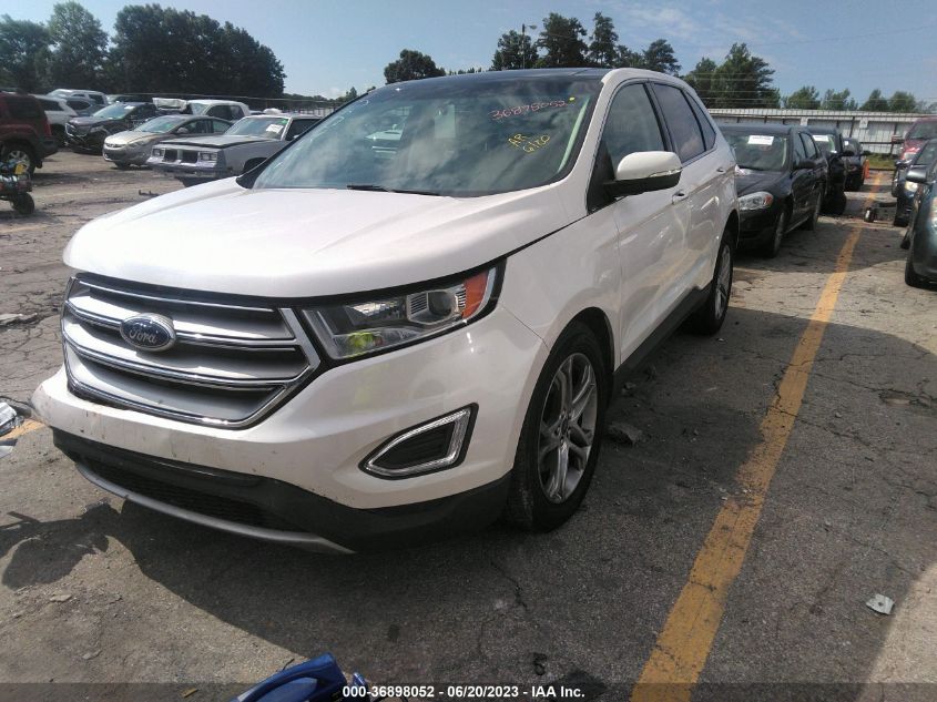 2FMPK4K92HBC62801 2017 FORD EDGE, photo no. 2