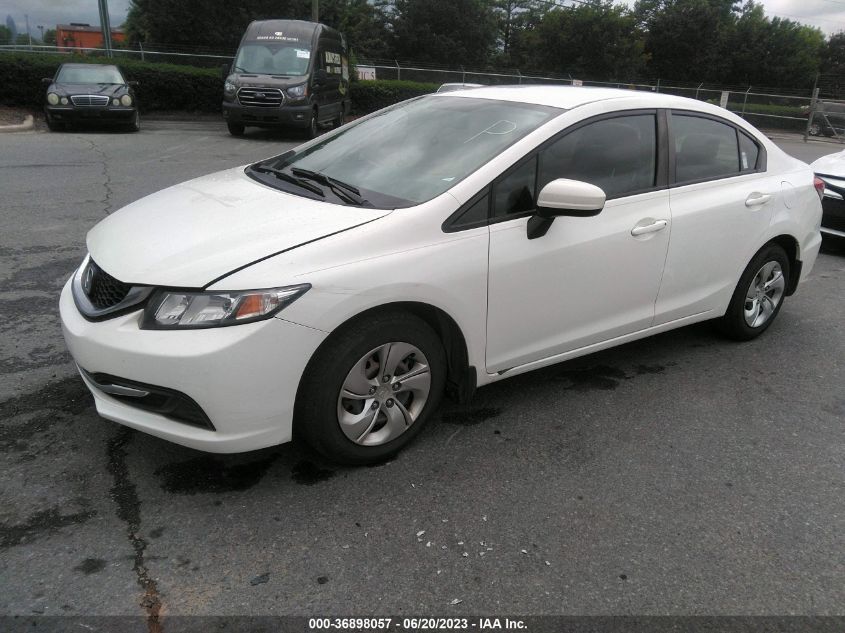 2015 HONDA CIVIC SEDAN LX - 2HGFB2F57FH538607