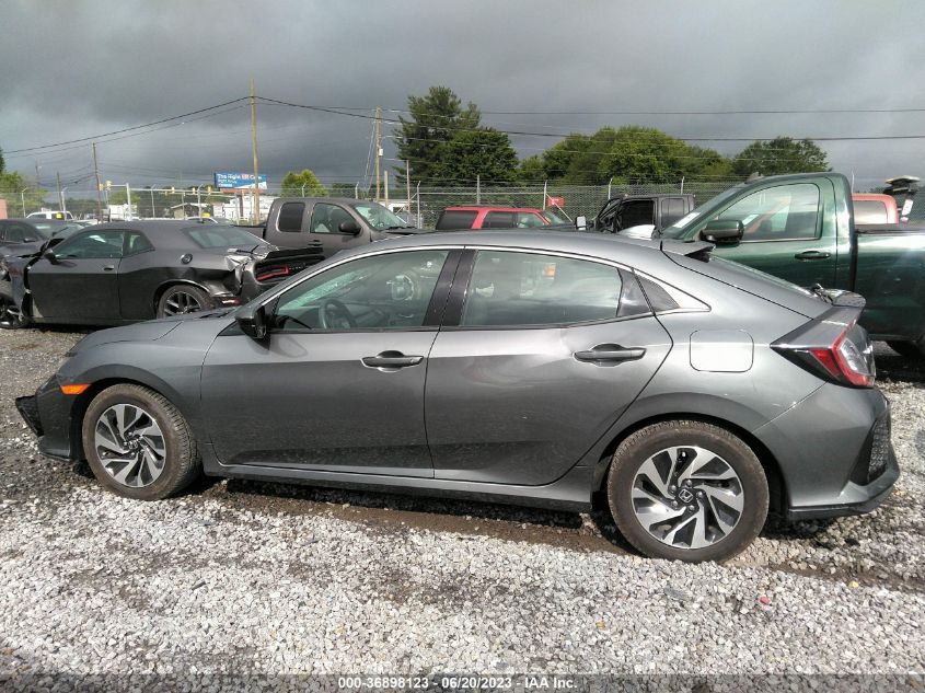 2018 HONDA CIVIC HATCHBACK LX - SHHFK7H26JU205066