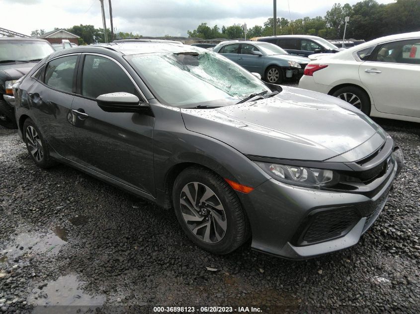 2018 HONDA CIVIC HATCHBACK LX - SHHFK7H26JU205066
