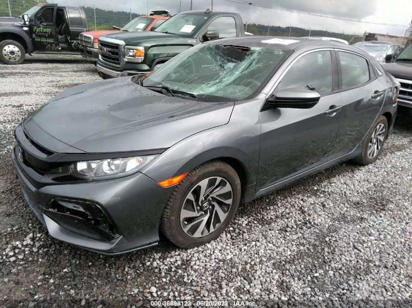 2018 HONDA CIVIC HATCHBACK LX - SHHFK7H26JU205066