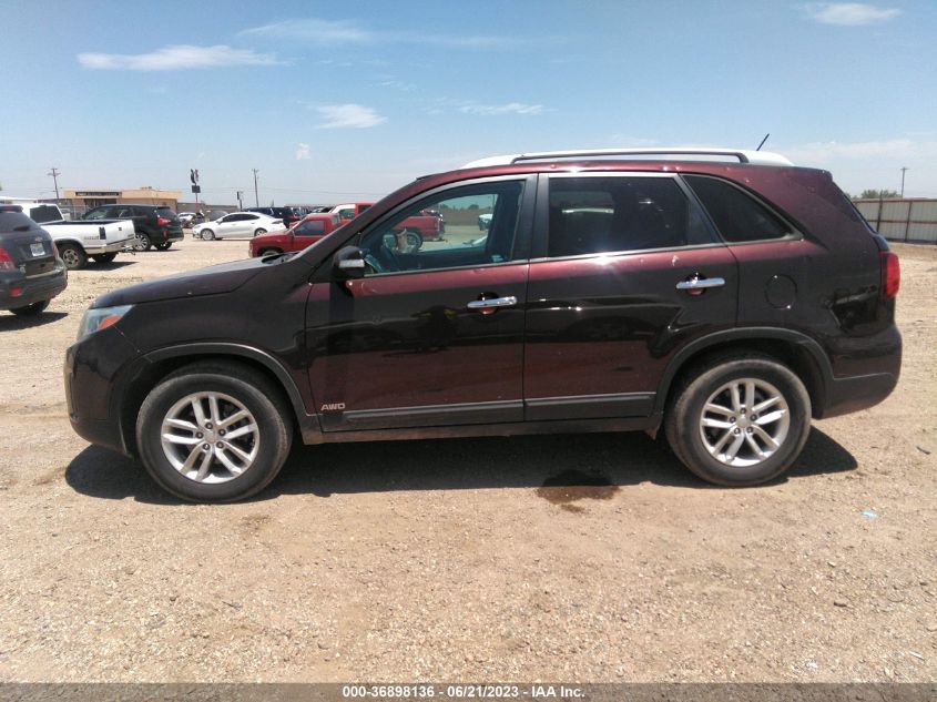 2015 KIA SORENTO LX - 5XYKTCA63FG594963