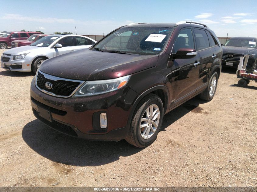 2015 KIA SORENTO LX - 5XYKTCA63FG594963