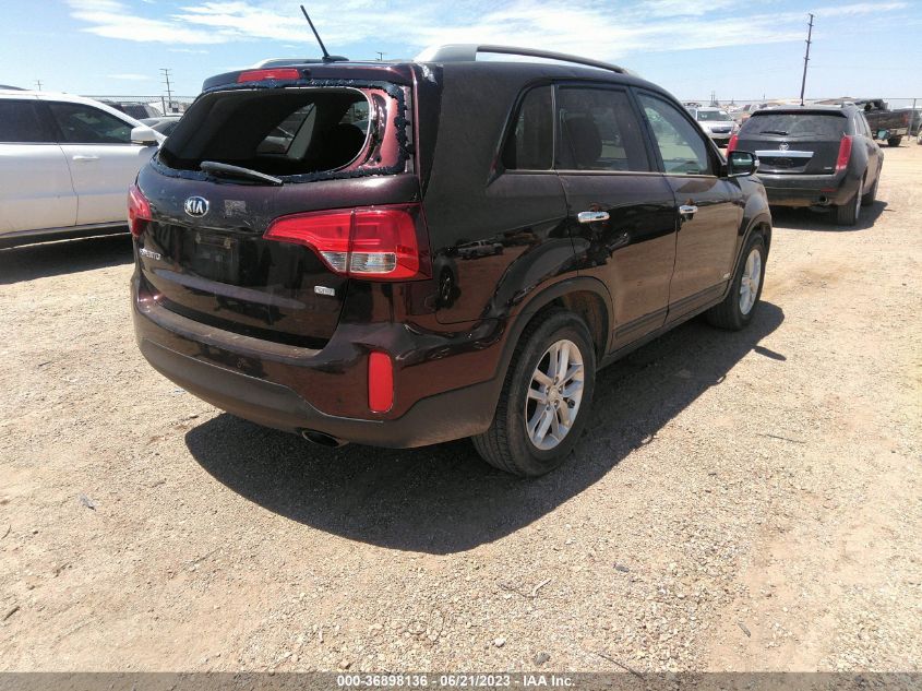 2015 KIA SORENTO LX - 5XYKTCA63FG594963