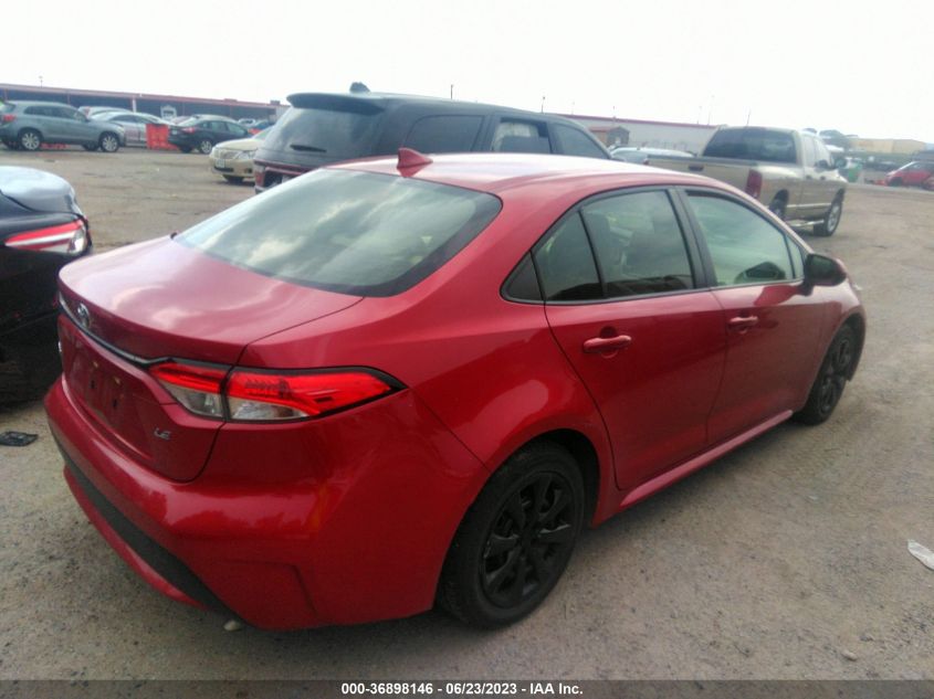 2020 TOYOTA COROLLA LE - JTDEPRAE0LJ065588