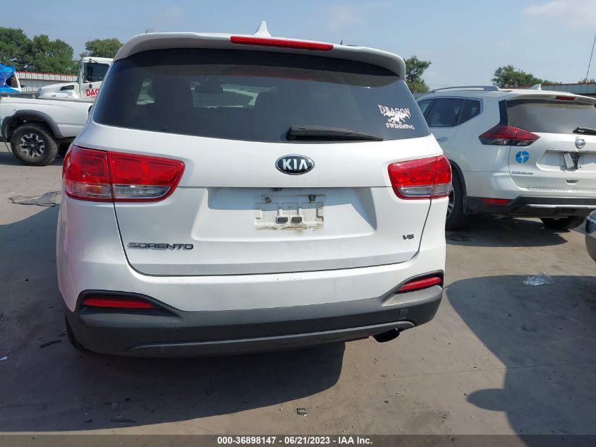 2016 KIA SORENTO LX/L - 5XYPG4A59GG027410