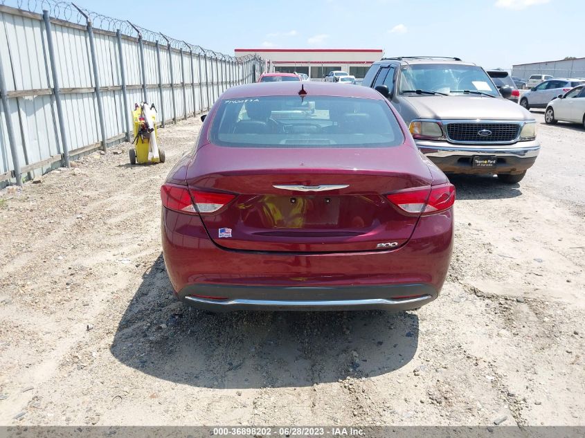 2017 CHRYSLER 200 LIMITED PLATINUM - 1C3CCCABXHN508937