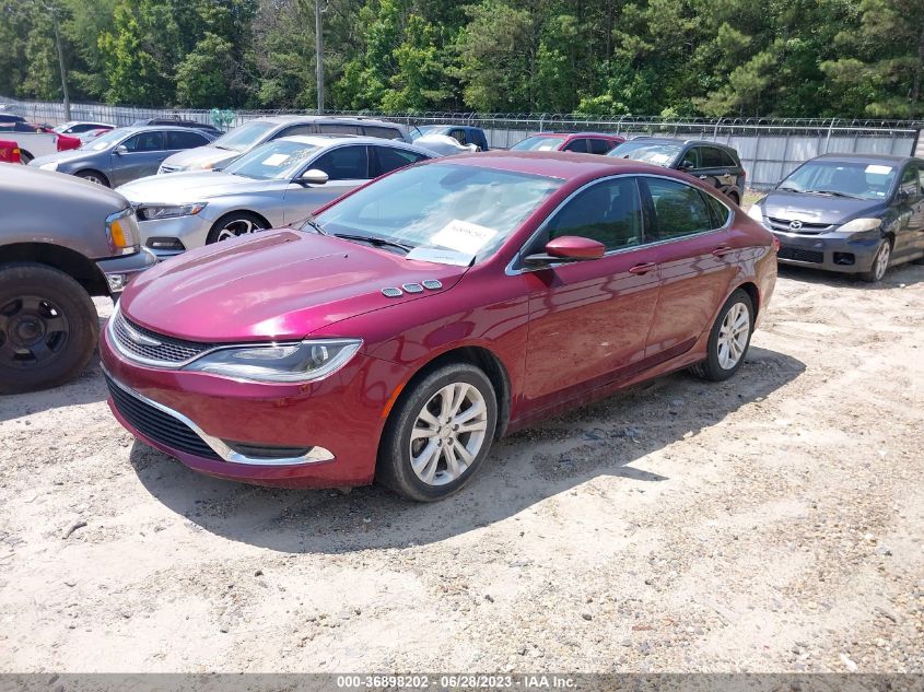 2017 CHRYSLER 200 LIMITED PLATINUM - 1C3CCCABXHN508937