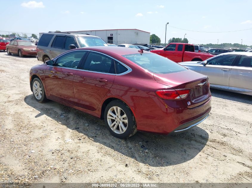 2017 CHRYSLER 200 LIMITED PLATINUM - 1C3CCCABXHN508937