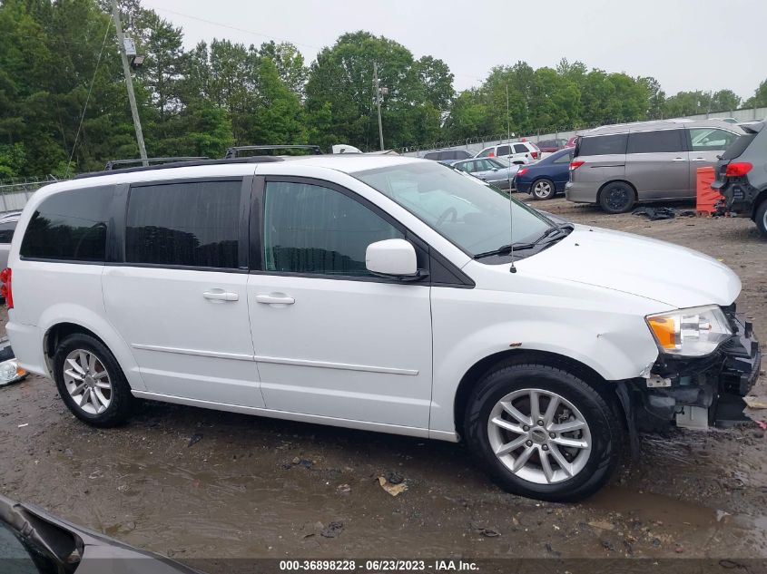2014 DODGE GRAND CARAVAN SXT - 2C4RDGCG4ER344876