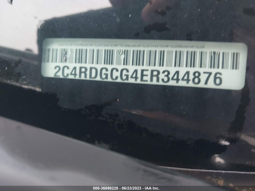 2014 DODGE GRAND CARAVAN SXT - 2C4RDGCG4ER344876