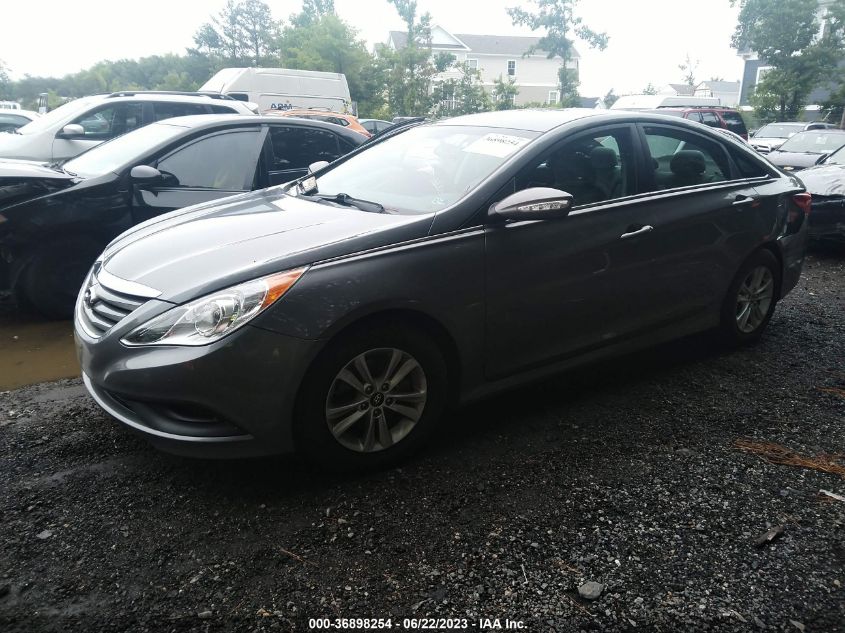 2014 HYUNDAI SONATA GLS - 5NPEB4AC5EH839619