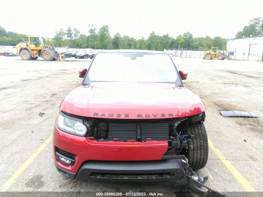 2016 LAND ROVER RANGE ROVER SPORT V6 HSE - SALWR2PFXGA597628