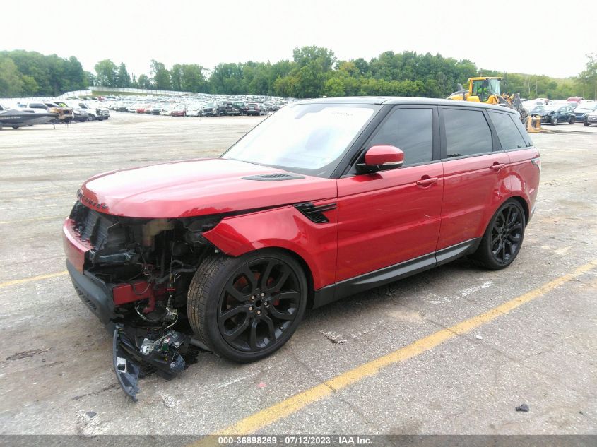 2016 LAND ROVER RANGE ROVER SPORT V6 HSE - SALWR2PFXGA597628