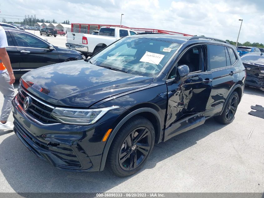 2023 VOLKSWAGEN TIGUAN SE R-LINE BLACK - 3VVCB7AX1PM099111