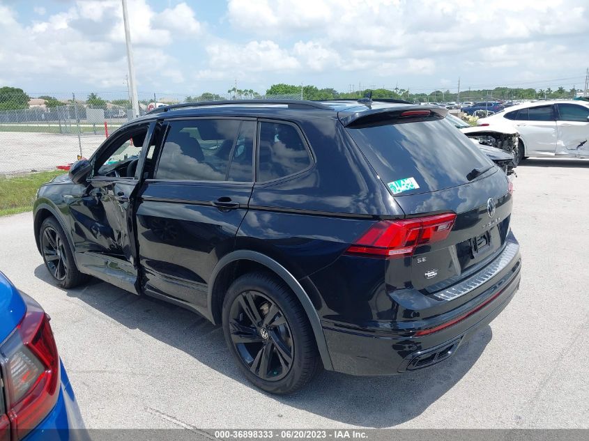 2023 VOLKSWAGEN TIGUAN SE R-LINE BLACK - 3VVCB7AX1PM099111