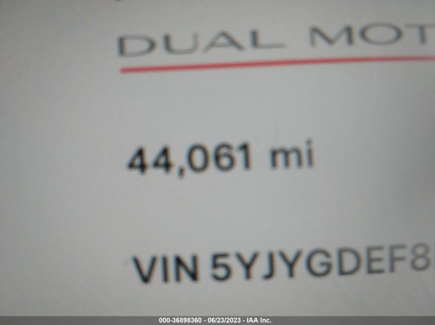 2021 TESLA MODEL Y PERFORMANCE - 5YJYGDEF8MF134099