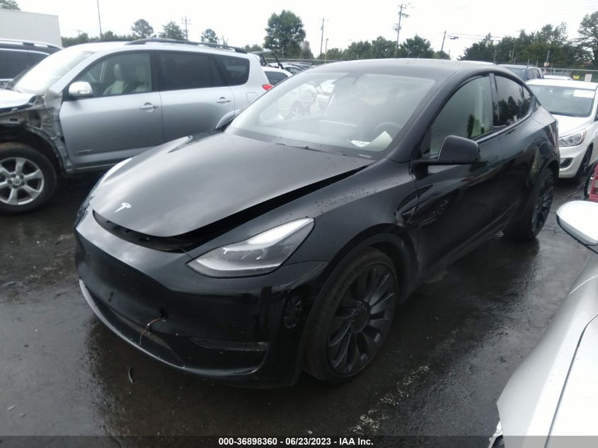 2021 TESLA MODEL Y PERFORMANCE - 5YJYGDEF8MF134099