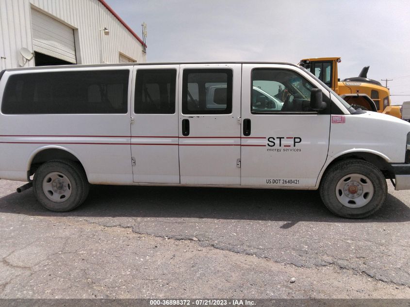 2018 CHEVROLET EXPRESS PASSENGER LT - 1GAZGPFG2J1341274