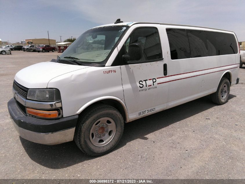 2018 CHEVROLET EXPRESS PASSENGER LT - 1GAZGPFG2J1341274