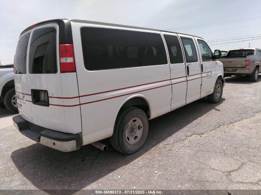 2018 CHEVROLET EXPRESS PASSENGER LT - 1GAZGPFG2J1341274