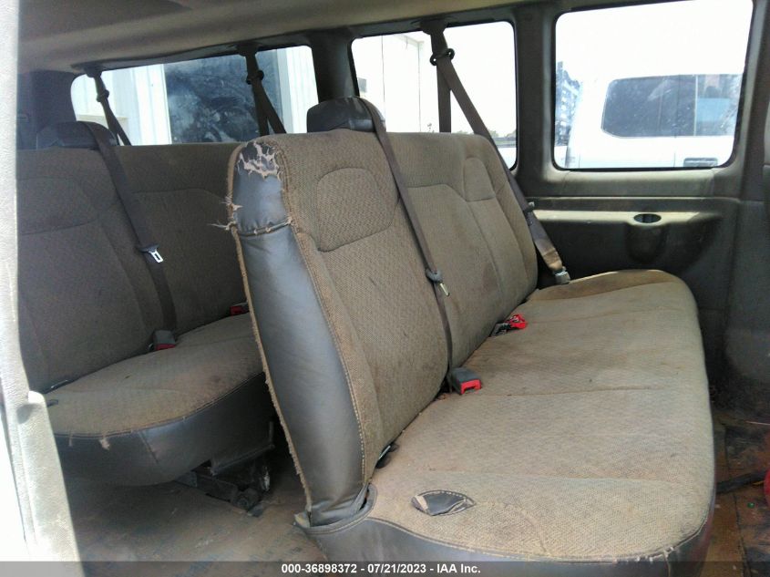 2018 CHEVROLET EXPRESS PASSENGER LT - 1GAZGPFG2J1341274