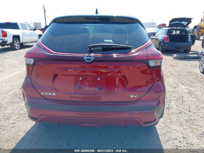 2022 NISSAN KICKS SV - 3N1CP5CV4NL518669