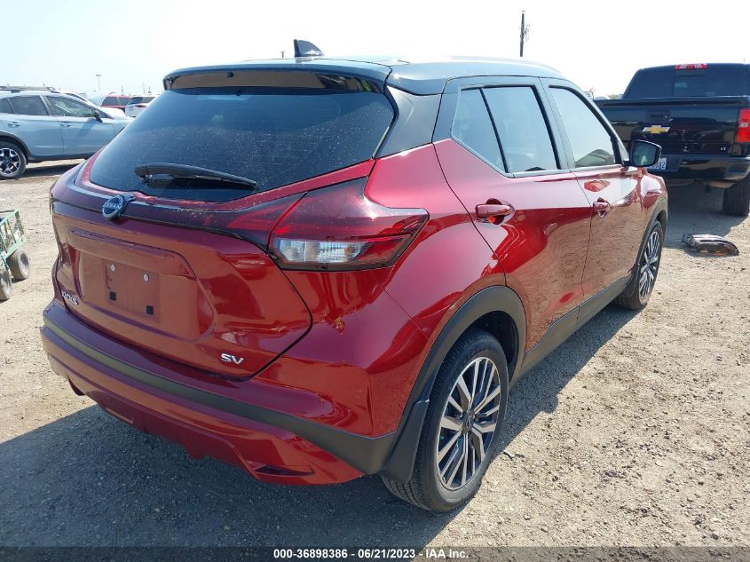 2022 NISSAN KICKS SV - 3N1CP5CV4NL518669