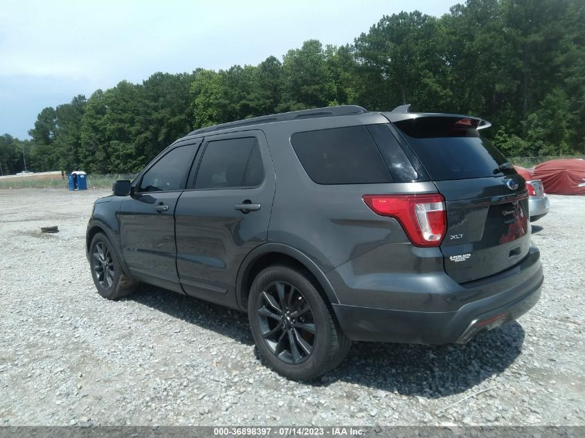 2017 FORD EXPLORER XLT - 1FM5K7D83HGB12427