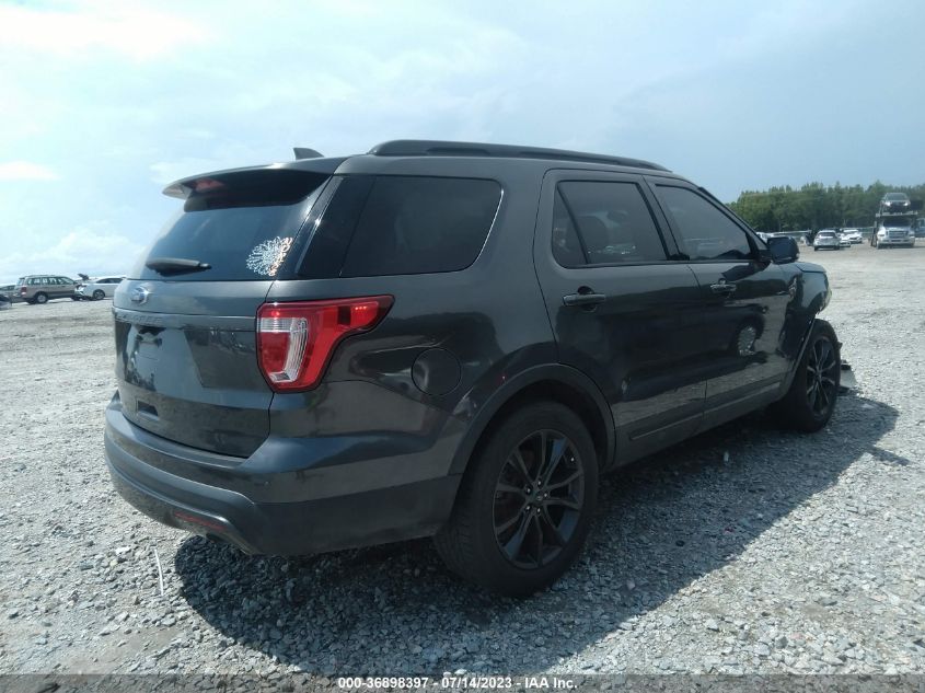 2017 FORD EXPLORER XLT - 1FM5K7D83HGB12427