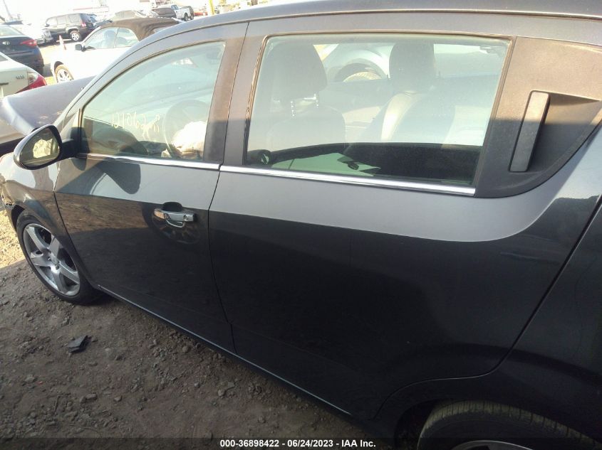 2015 CHEVROLET SONIC LTZ - 1G1JE6SB3F4111272