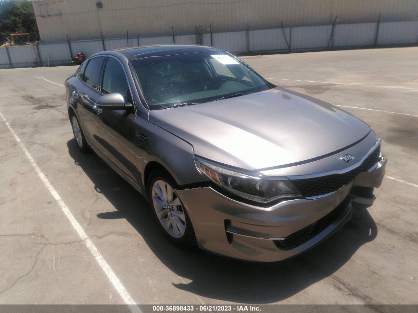 2016 KIA OPTIMA EX - 5XXGU4L38GG086991