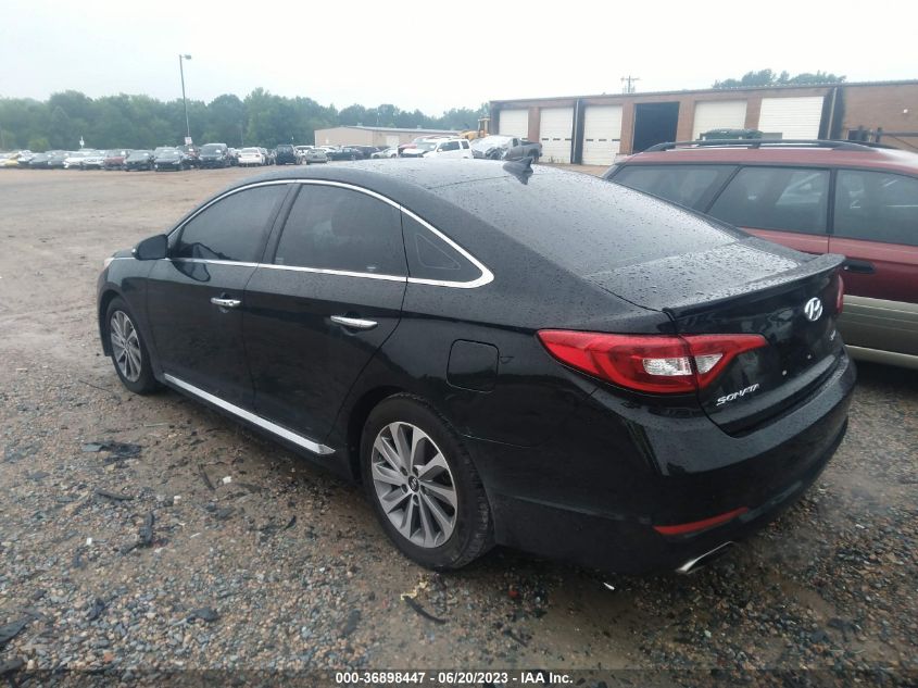 2015 HYUNDAI SONATA SPORT/LIMITED - 5NPE34AF6FH043535