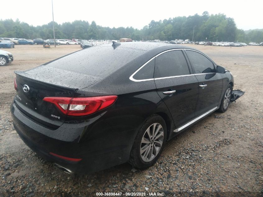 2015 HYUNDAI SONATA SPORT/LIMITED - 5NPE34AF6FH043535