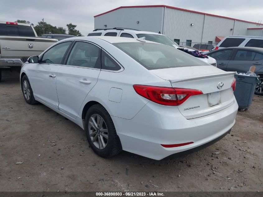 2016 HYUNDAI SONATA 2.4L SE - 5NPE24AFXGH337685