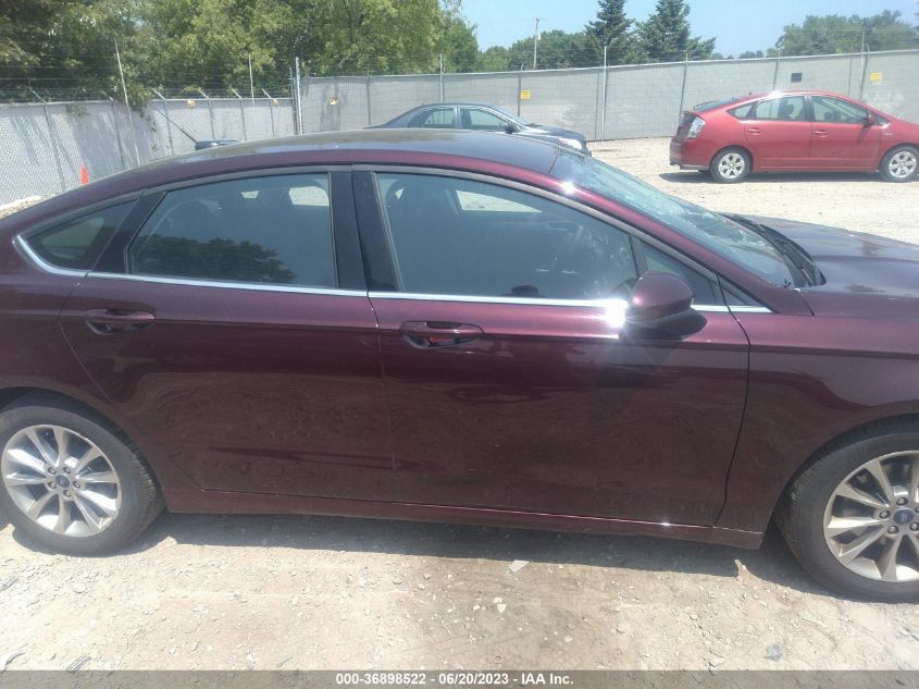 2017 FORD FUSION SE - 3FA6P0H7XHR415741