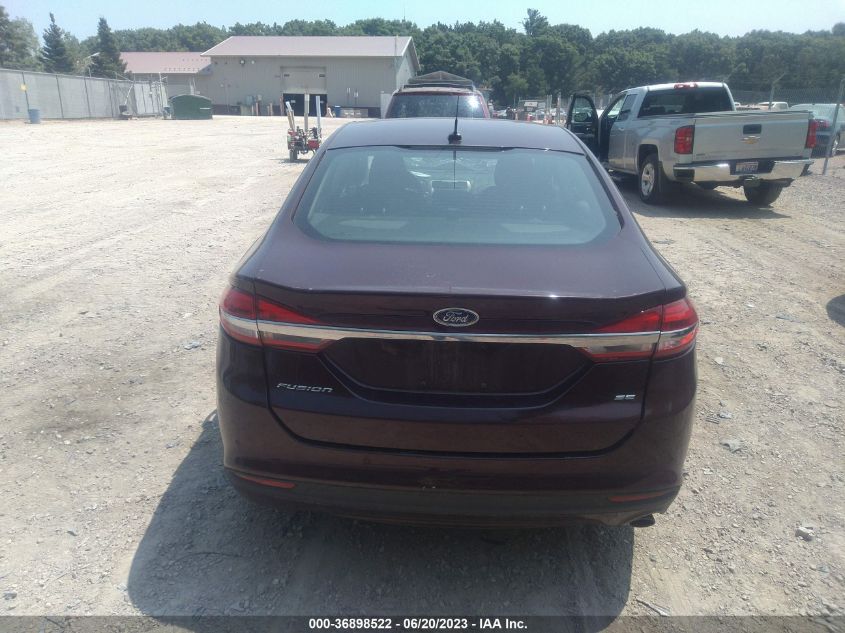 2017 FORD FUSION SE - 3FA6P0H7XHR415741