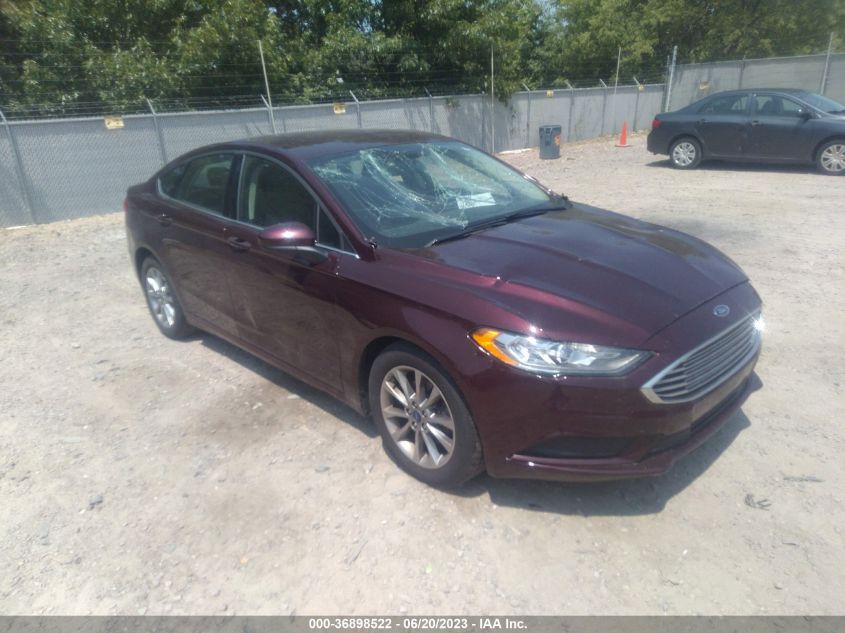 2017 FORD FUSION SE - 3FA6P0H7XHR415741