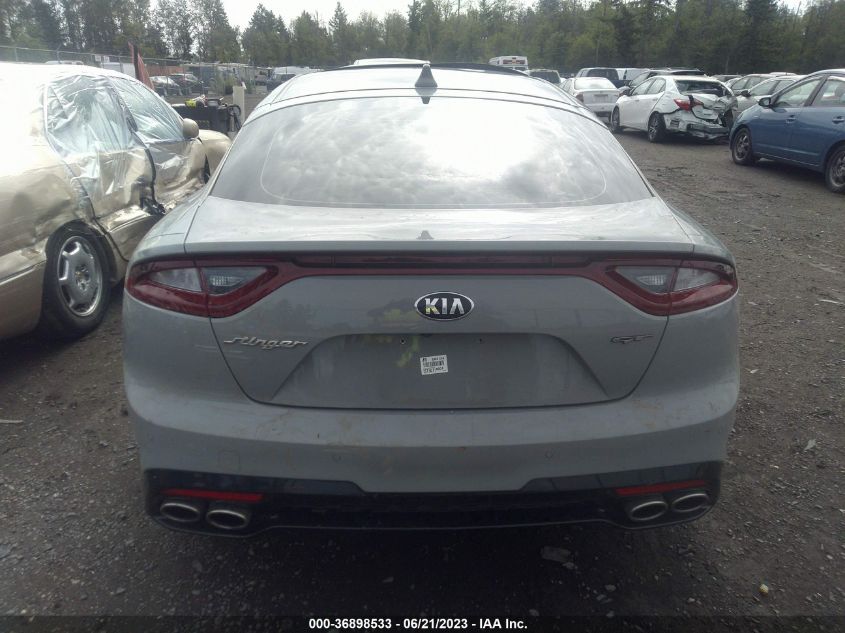 2019 KIA STINGER GT2 - KNAE55LC6K6045581