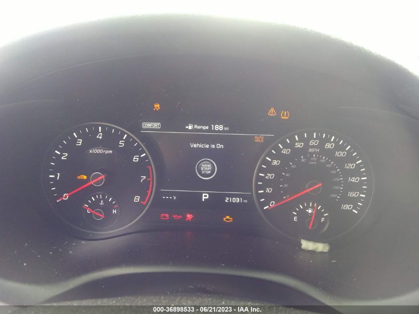 2019 KIA STINGER GT2 - KNAE55LC6K6045581
