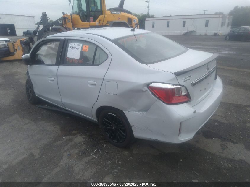 2022 MITSUBISHI MIRAGE G4 ES/LE/BLACK EDITION - ML32FUFJ8NHF08522