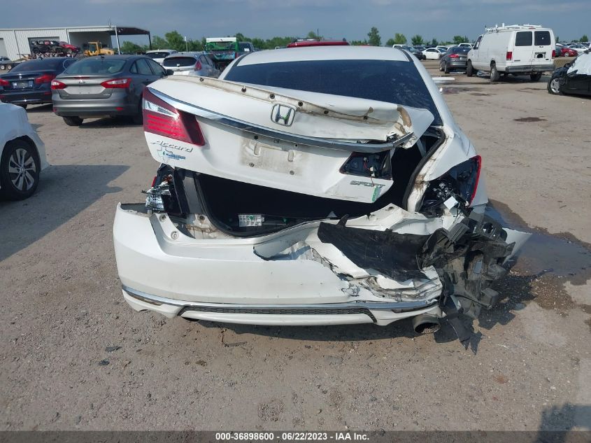 2016 HONDA ACCORD SEDAN SPORT - 1HGCR2F52GA015669
