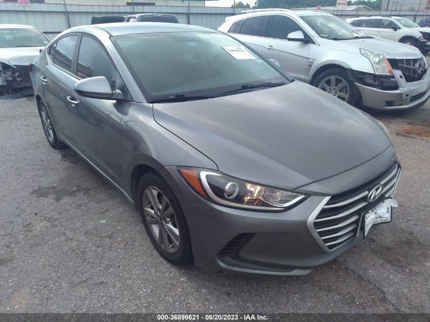 2018 HYUNDAI ELANTRA SEL - KMHD84LF6JU610024