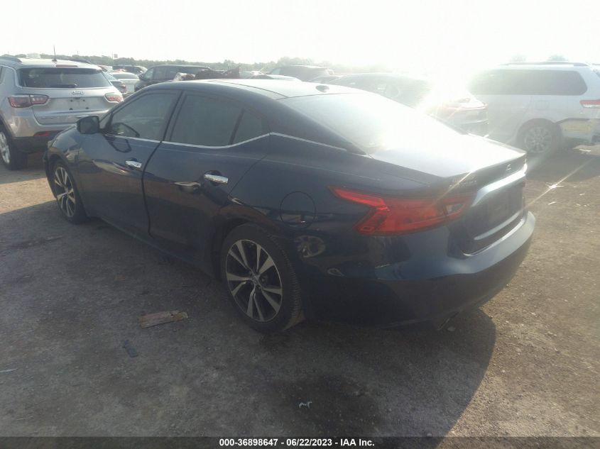 2016 NISSAN MAXIMA 3.5 PLATINUM - 1N4AA6AP3GC387383